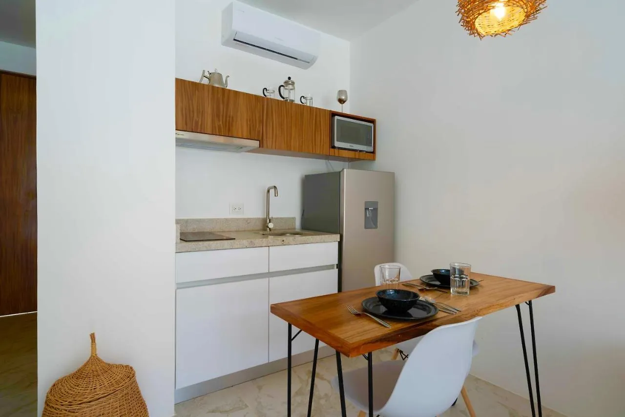 Apartment Beautiful Swim-Up Studio With Private Terrace, Pool And Jungle Gym Tulum Mexico
